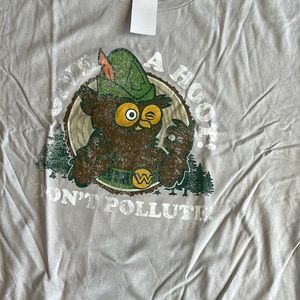 Woodsy Owl Give a Hoot Don’t Pollute Tee   Multiple Sizes NWT